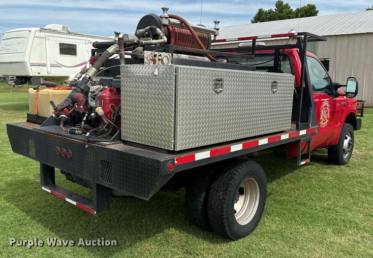 image for item DZ8503 2007 Ford F350 Super Duty XL brush fire truck