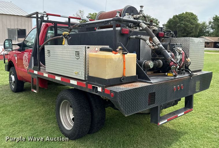 image for item DZ8503 2007 Ford F350 Super Duty XL brush fire truck