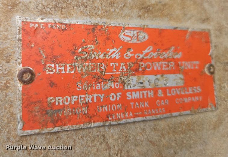 image for item EB8133 Smith & Loveless sewer tapping machine