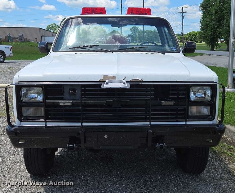 image for item ED2028 1986 Chevrolet D30 brush fire truck