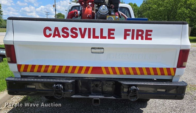 image for item ED2028 1986 Chevrolet D30 brush fire truck