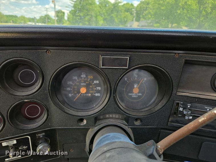 image for item ED2028 1986 Chevrolet D30 brush fire truck