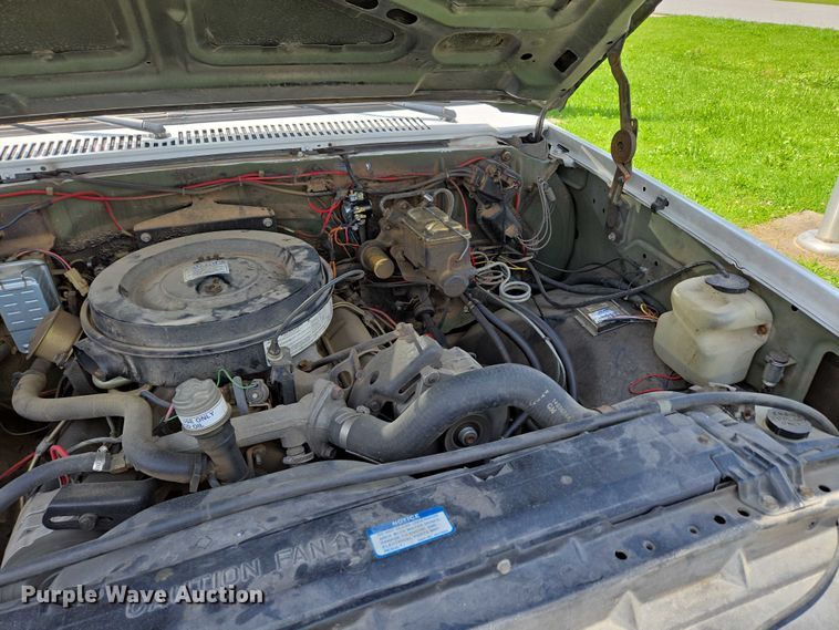 image for item ED2028 1986 Chevrolet D30 brush fire truck