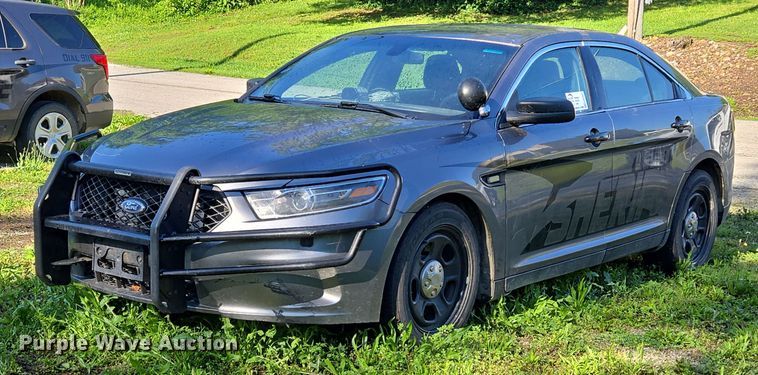 image for item ED2029 2018 Ford Taurus Police Interceptor 
