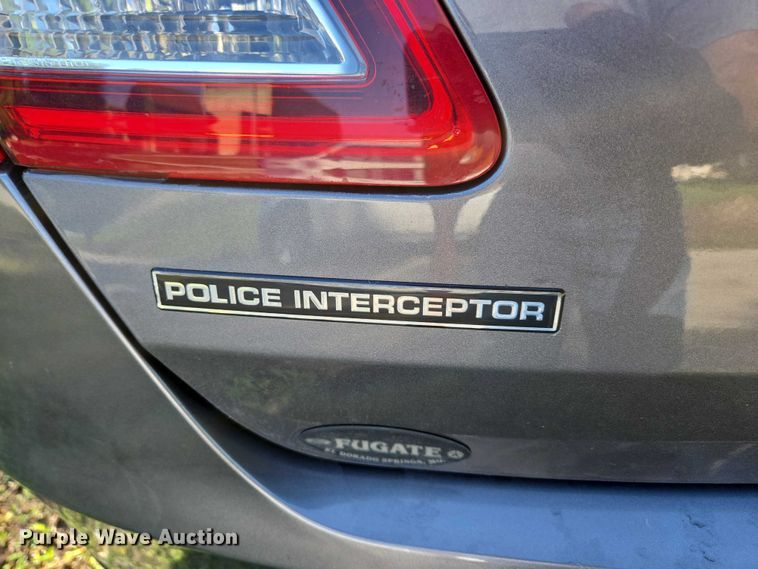 image for item ED2029 2018 Ford Taurus Police Interceptor 