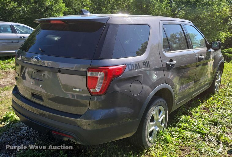 image for item ED2030 2016 Ford Explorer Interceptor SUV