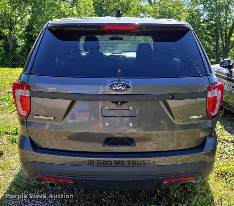 image for item ED2030 2016 Ford Explorer Interceptor SUV