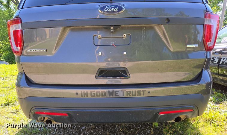 image for item ED2030 2016 Ford Explorer Interceptor SUV