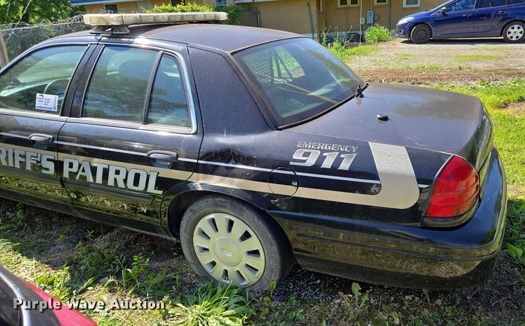 image for item ED2031 2009 Ford Crown Victoria Police Interceptor 