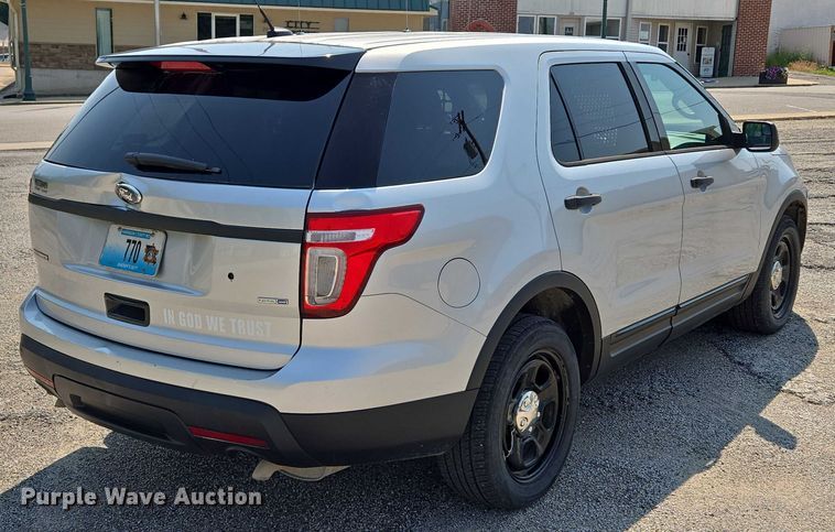image for item EF1500 2014 Ford Explorer Police Interceptor SUV