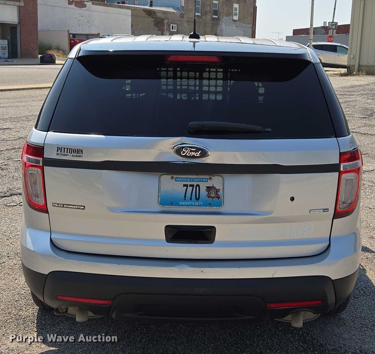 image for item EF1500 2014 Ford Explorer Police Interceptor SUV