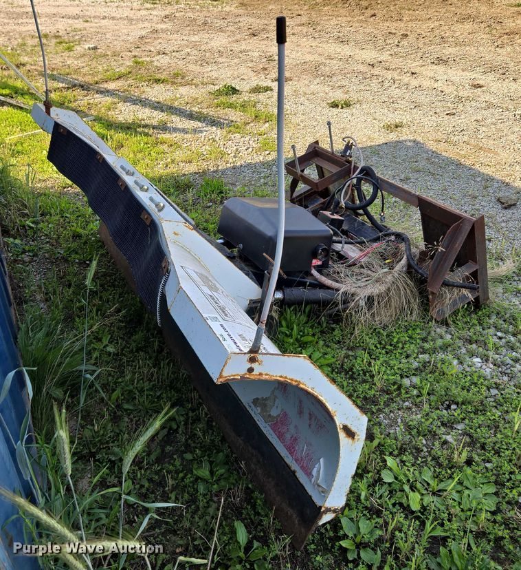 image for item EF1502 Blizzard Corporation skid steer snow pusher