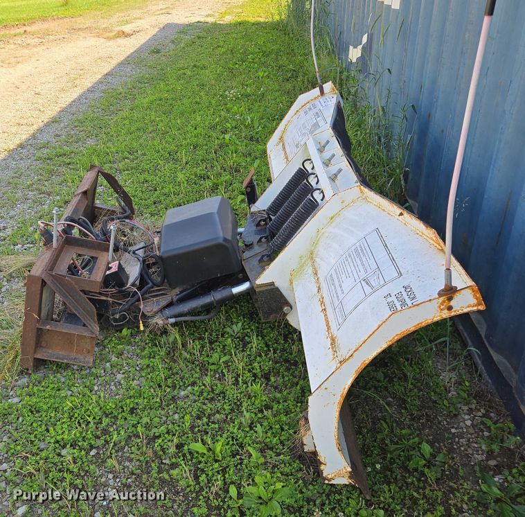 image for item EF1502 Blizzard Corporation skid steer snow pusher