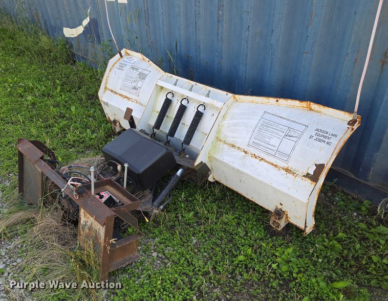 image for item EF1502 Blizzard Corporation skid steer snow pusher