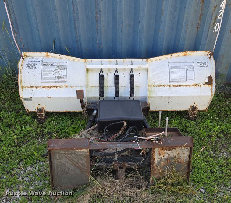 image for item EF1502 Blizzard Corporation skid steer snow pusher