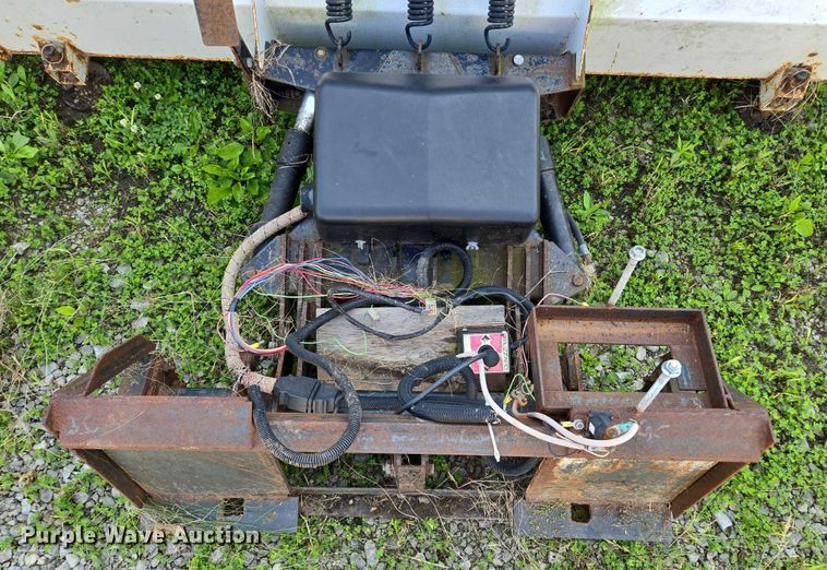 image for item EF1502 Blizzard Corporation skid steer snow pusher