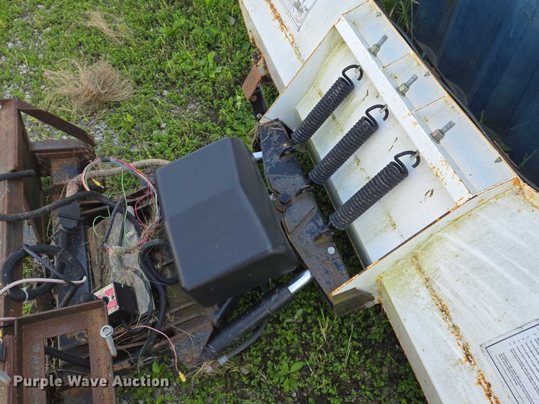 image for item EF1502 Blizzard Corporation skid steer snow pusher