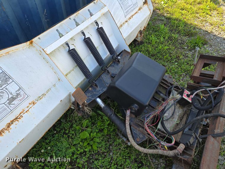 image for item EF1502 Blizzard Corporation skid steer snow pusher