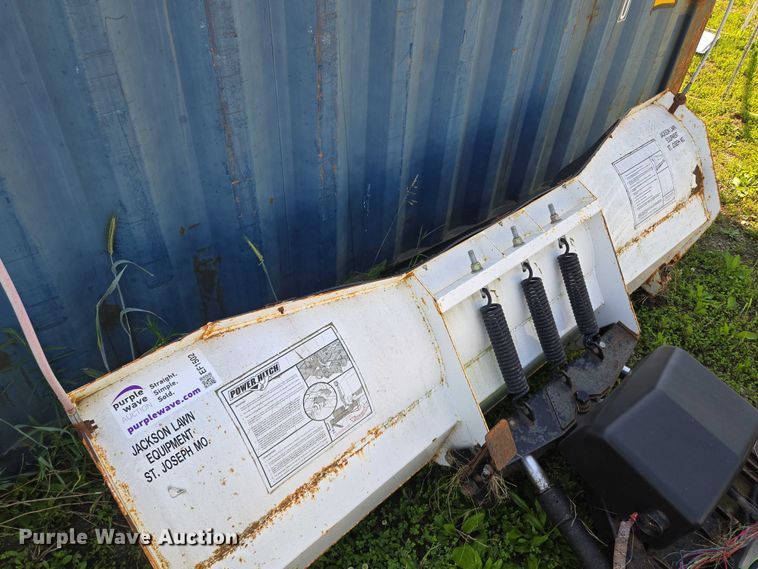 image for item EF1502 Blizzard Corporation skid steer snow pusher