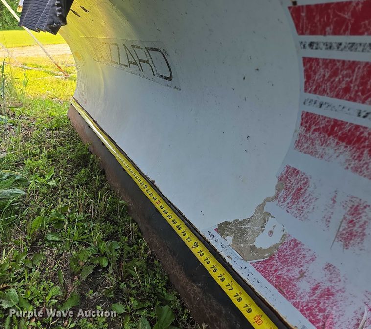 image for item EF1502 Blizzard Corporation skid steer snow pusher