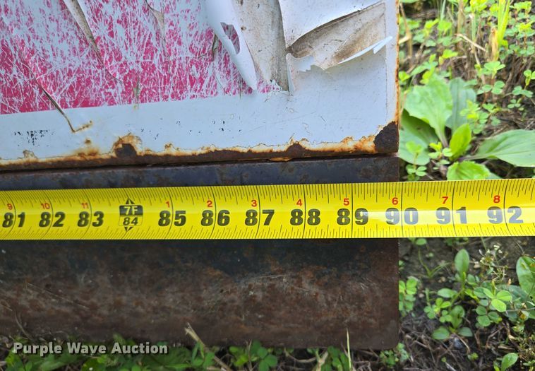 image for item EF1502 Blizzard Corporation skid steer snow pusher