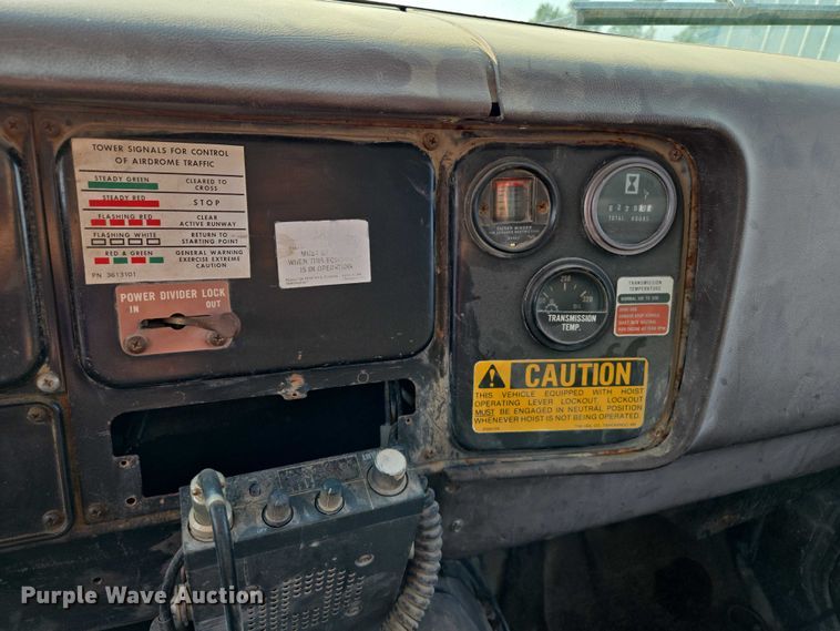 image for item EF1505 1989 International F1954 dump truck