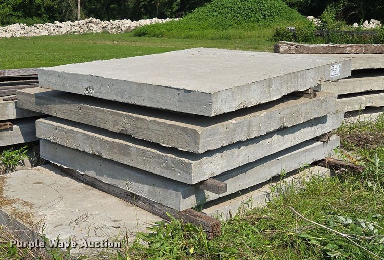 image for item EF1506 Approximately 16 concrete slabs 
