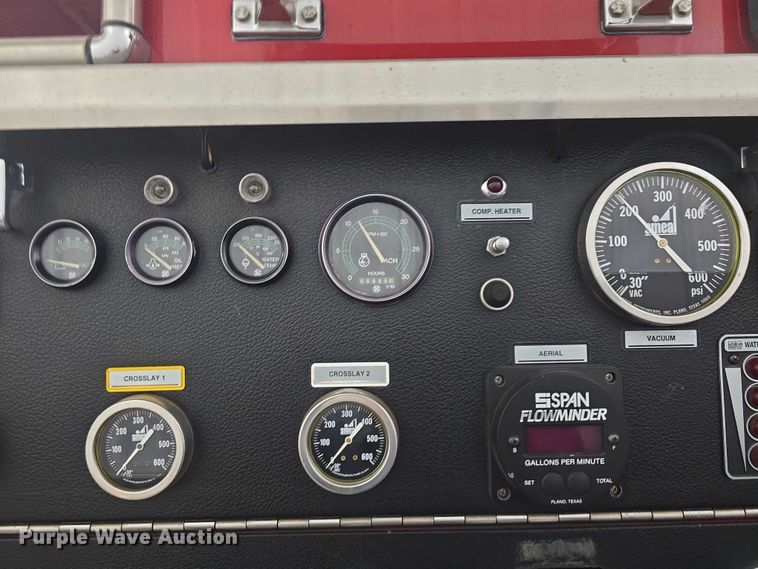 image for item EF3506 1994 International 4900 ladder fire truck