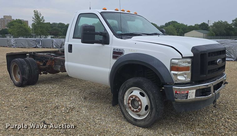 image for item EF3509 2008 Ford F550 Super Duty XL truck cab and chassis