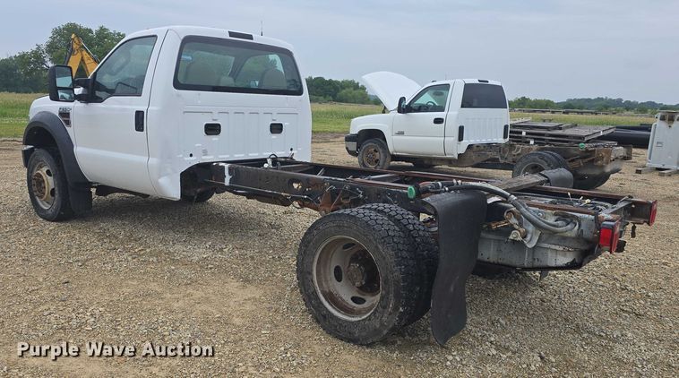 image for item EF3509 2008 Ford F550 Super Duty XL truck cab and chassis