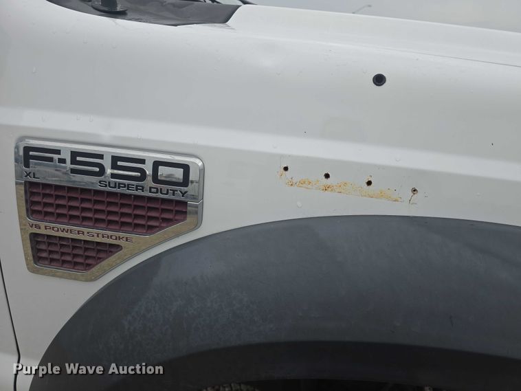 image for item EF3509 2008 Ford F550 Super Duty XL truck cab and chassis
