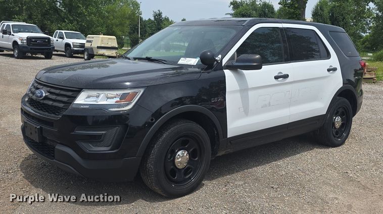 image for item EF3514 2017 Ford Explorer Police Interceptor SUV