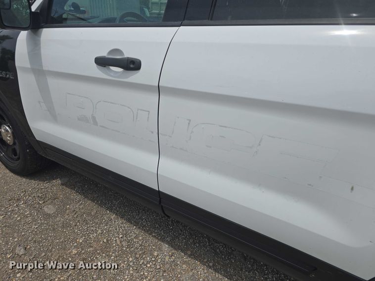 image for item EF3514 2017 Ford Explorer Police Interceptor SUV