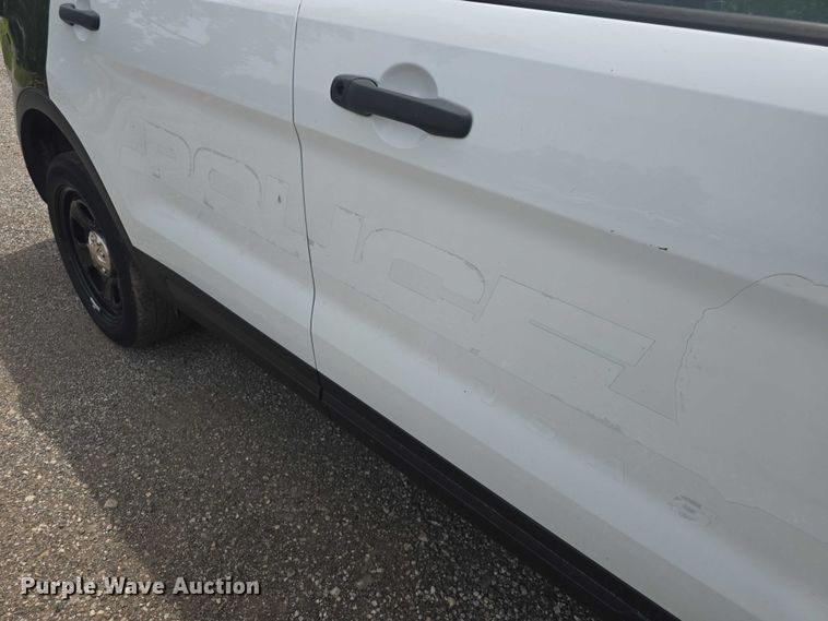 image for item EF3514 2017 Ford Explorer Police Interceptor SUV