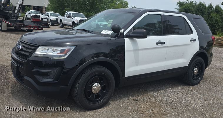 image for item EF3544 2017 Ford Explorer Police Interceptor SUV