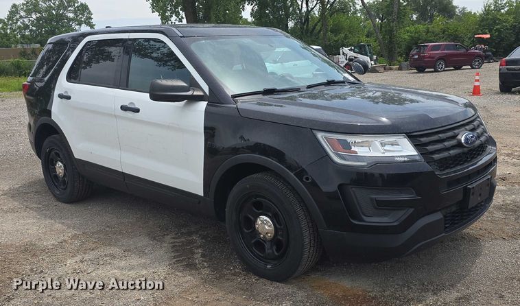 image for item EF3544 2017 Ford Explorer Police Interceptor SUV