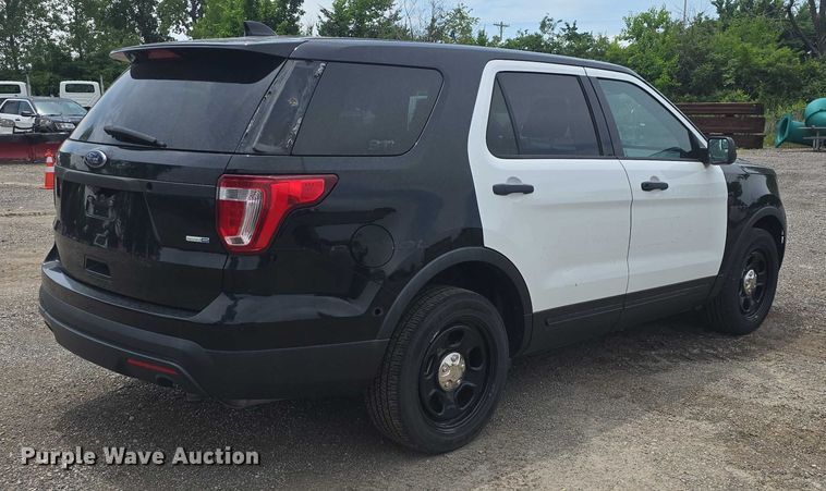 image for item EF3544 2017 Ford Explorer Police Interceptor SUV