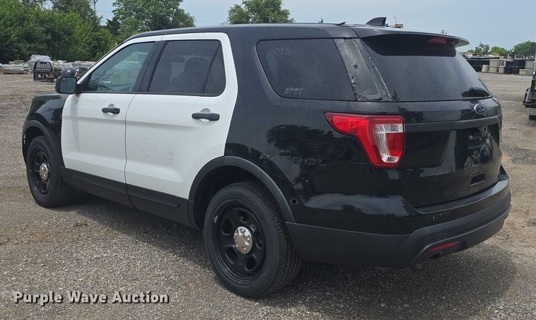 image for item EF3544 2017 Ford Explorer Police Interceptor SUV