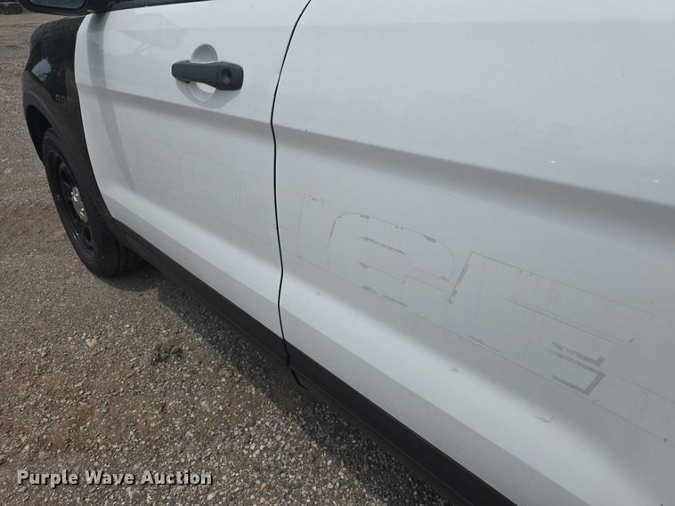 image for item EF3544 2017 Ford Explorer Police Interceptor SUV