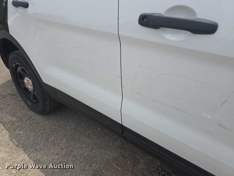 image for item EF3544 2017 Ford Explorer Police Interceptor SUV