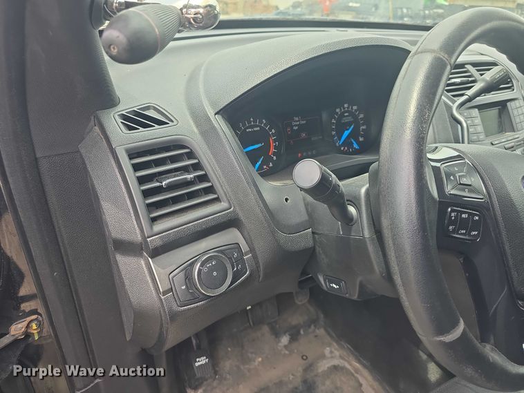 image for item EF3544 2017 Ford Explorer Police Interceptor SUV