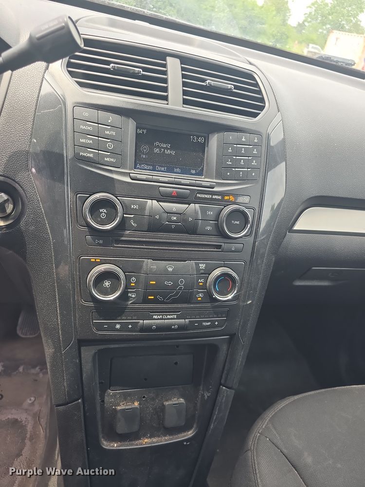 image for item EF3544 2017 Ford Explorer Police Interceptor SUV