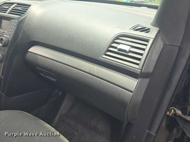 image for item EF3544 2017 Ford Explorer Police Interceptor SUV