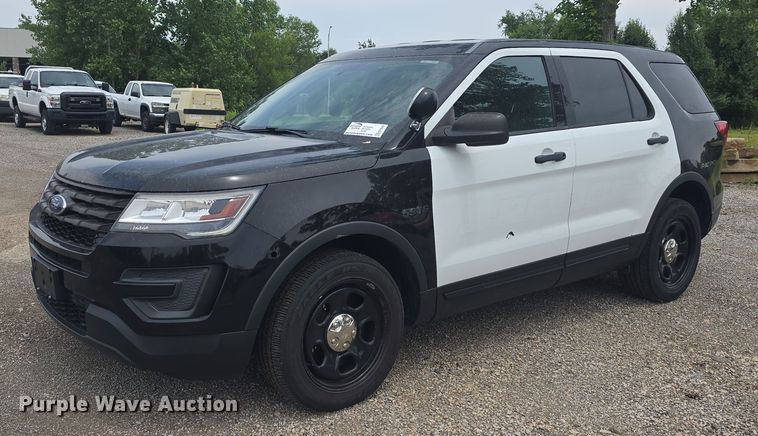 image for item EF3545 2017 Ford Explorer Police Interceptor SUV