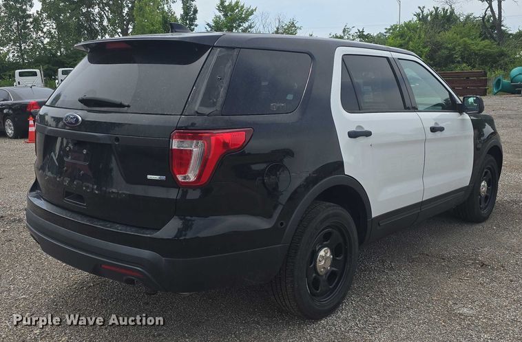 image for item EF3545 2017 Ford Explorer Police Interceptor SUV
