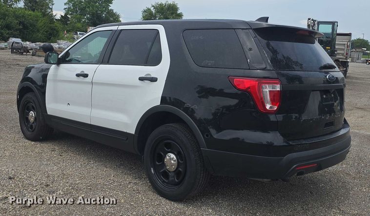 image for item EF3545 2017 Ford Explorer Police Interceptor SUV