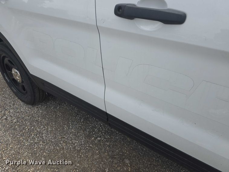 image for item EF3545 2017 Ford Explorer Police Interceptor SUV