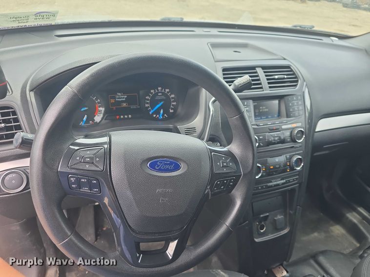 image for item EF3545 2017 Ford Explorer Police Interceptor SUV