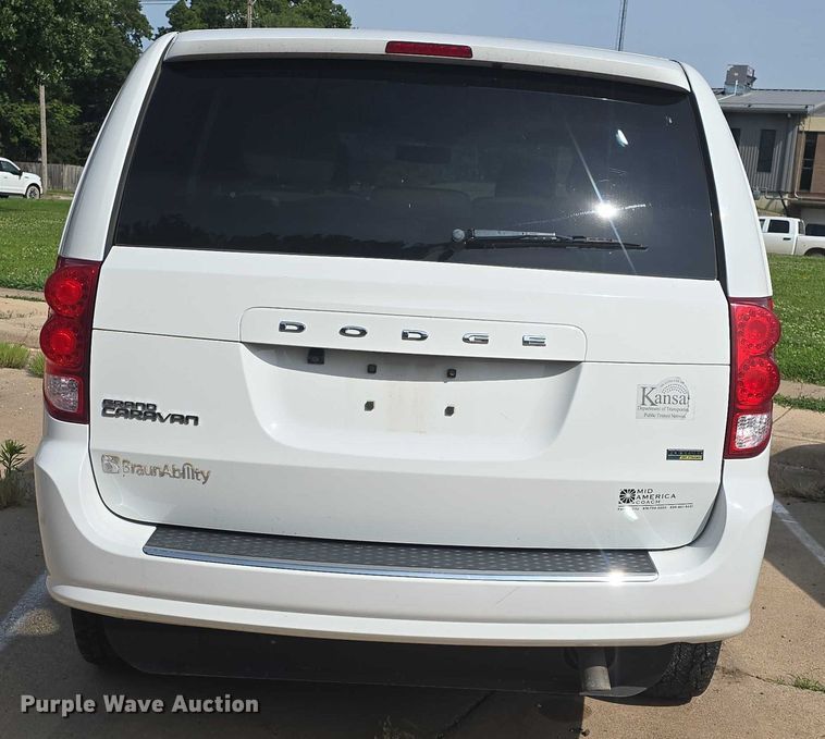 image for item EF3565 2015 Dodge Grand Caravan handicap accessible van