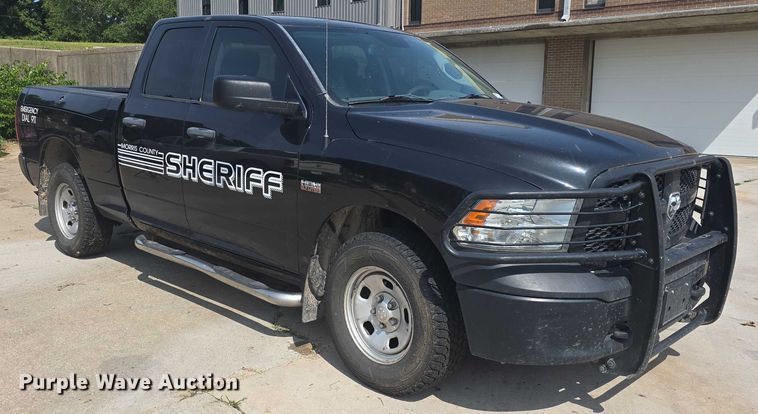 image for item EF3566 2016 Dodge Ram 1500 Quad Cab pickup truck